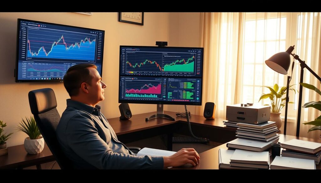 Person confidently managing crypto portfolio after learning from mistakes Person confidently managing crypto portfolio after learning from mistakes